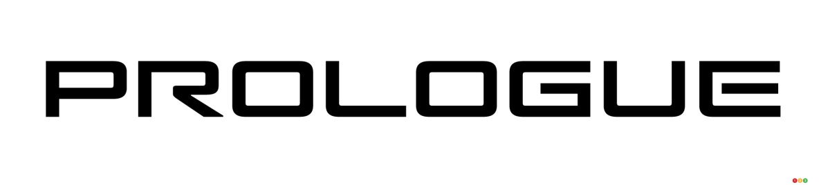 Logo Honda Prologue, sur blanc